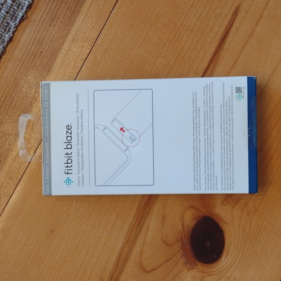NWT - Fitbit Blaze Classic Accessory Replacement Watch Band in Blue Size Small - Picture 2 of 4